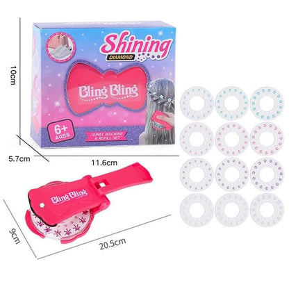 🎀💎Maquina De Gema Bling Bling🎀💜 + Tu regalo sorpresa🎁🔴