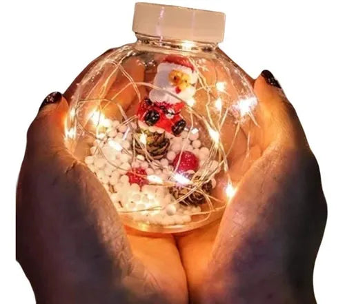 🔔⭐⛄🎅ESFERAS MAGICAS DE LUCES LED CON MUÑECOS EN 3D🔔⭐⛄🎅-🔥ENVIO GRATIS🔥